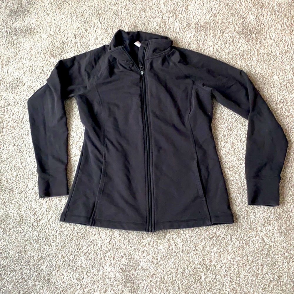 Zip up sweat shirt
